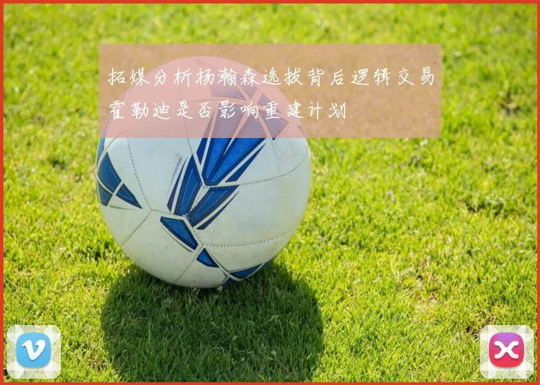 拓媒分析杨瀚森选拔背后逻辑交易霍勒迪是否影响重建计划